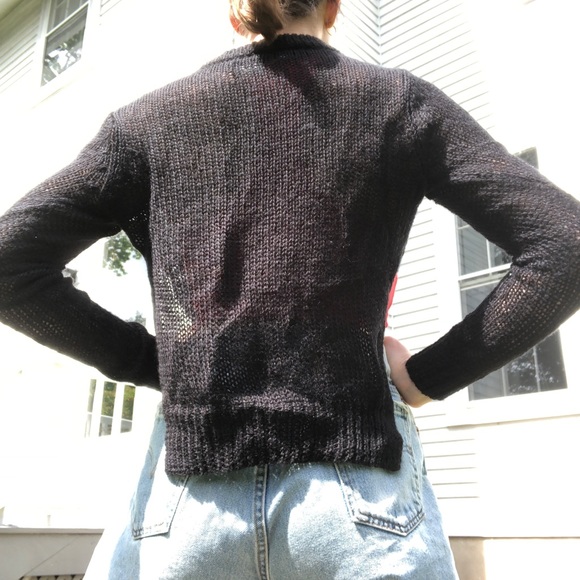 CHEAP MONDAY MEGHAN OPEN KNIT SWEATER - Picture 3 of 4